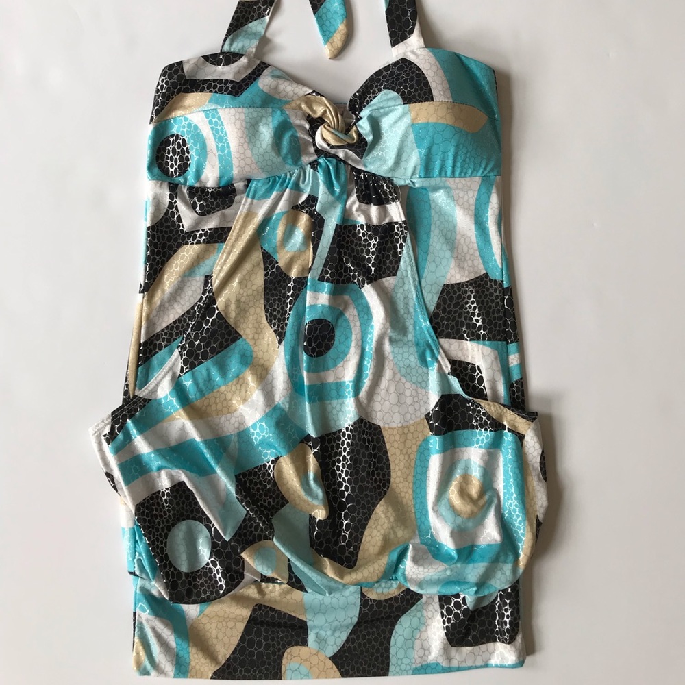 Lipstick multi colored top. Size Small.